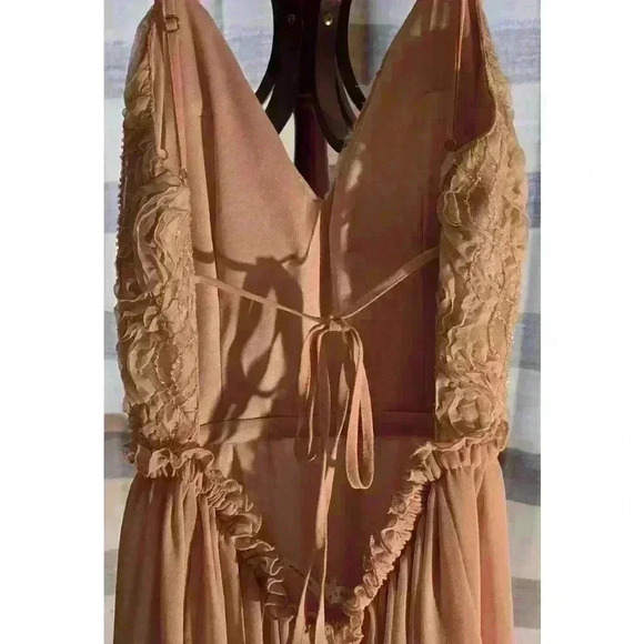 Soieblu Women's Bridal Fantasy Peach‎ Size Small Dress - Picture 6 of 8